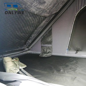 ONLYWE - Remolques de Viaje Ligeros Todoterreno para Acampar, Caravana Híbrida Móvil con Tienda de Campaña en Venta - Product Image 5