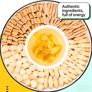 Té Herbal <span class=keywords><strong>de</strong></span> Cuatro Tesoros para Impulsar la Vitalidad - Mezcla Natural <span class=keywords><strong>de</strong></span> Ginseng - Apoyo Energético y al Sistema Inmunológico - Bebida Tónica Diaria - Product Image 4