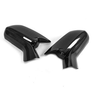 ฝาครอบกระจกมองหลังเชฟโรเลต คามาโร ลายคาร์บอนไฟเบอร์ สีดำเงา ABS ชุดเต็ม พร้อมเทป 3M - Product Image 5