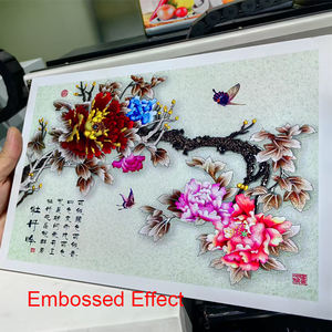 <strong>Cheap</strong> 3360 A3 Desktop Small UV Led Printer Flatbed <strong>3D</strong> Emboss CMYK White <strong>Inkjet</strong> Printing Machine for Acrylic Wood Dtf Sticker - Product Image 5