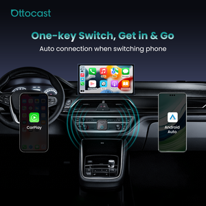 Adaptador Inalámbrico CarPlay OEM, CarPlay y <span class=keywords><strong>Android</strong></span> <span class=keywords><strong>Auto</strong></span> con Bluetooth y Soporte USB, Compatibilidad Universal para Automóviles - Product Image 3