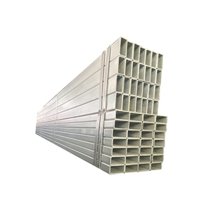 ASTM A106B 40x40 75x75 25X25 20X20 50X50mm 40X80nn 100X50mm 100x100 Tube rectangulaire en acier galvanisé à chaud Prix - Product Image 2