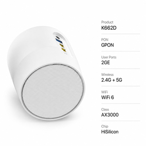 Second-hand dual-band WiFi6-frequency optical modems with 2ge Ports GPON 2.4&5G AX3000 ONT Router FTTR/FTTX Support 7dBi MESH/<b>AP</b> - Product Image 2