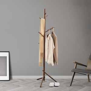 <span class=keywords><strong>Porte</strong></span>-<span class=keywords><strong>manteau</strong></span> sur pied en bois massif, design moderne et minimaliste, avec motif arbre, <span class=keywords><strong>pour</strong></span> <span class=keywords><strong>chambre</strong></span> et salon - Product Image 3