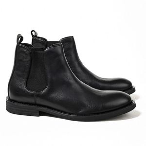 Chaussures en cuir pour hommes à bout carré, rehaussantes, en cuir de vachette, à semelle épaisse, à lacets, pour le bureau et les occasions décontractées - Product Image 5