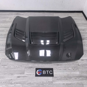 Capó de Fibra de Carbono de Alta Calidad para Ford Mustang 2024 al Estilo Shelby, Cubierta de <span class=keywords><strong>Motor</strong></span> con Orificio Abierto de Fibra de Carbono - Product Image 1