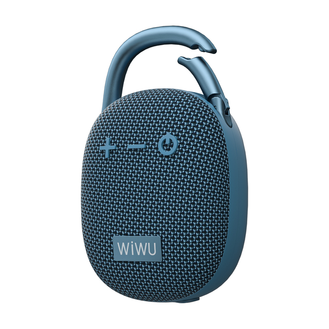 WiWU Waterproof Mini Portable Round Shape Speaker Wireless BT Music Speaker for Outdoor Climbing Travel