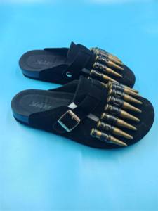 Mocasines de Ante Vacuno Personalizados 2025 para Mujer y Unisex, con Punta Cerrada, Zuecos, Sandalias, Chanclas de Playa, Suela de Corcho - Product Image 3