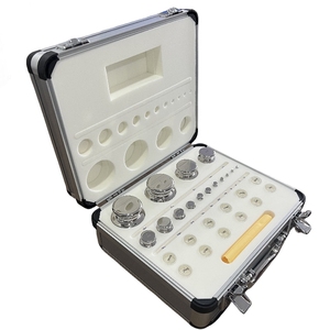 Pesas de Calibración de Laboratorio Veidt E2 F2 M1 de 1 mg a 1 kg, Juego de Placas Ranuradas de Acero Inoxidable, Peso Estándar para Calibración E2 - Product Image 2