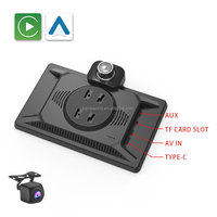 Écran intelligent OEM ODM 7'' Incell avec Carplay/Android Auto, double objectif DVR, écran à lamination intégrale Incell