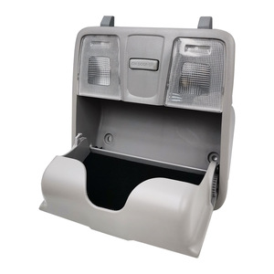 Luz de lectura de techo Hyundai Ix25, conjunto de luz de techo de 12V gris para interior con techo solar y caja de almacenamiento. - Product Image 4