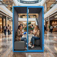 Cabine insonorisée Silentbox, mobilier insonorisant, bureau portable insonorisé, isolation phonique, cabine téléphonique