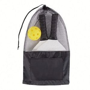 Bolsa duradera para raquetas de pickleball, de media malla, protege tus raquetas mientras ofrece una gran ventilación - Product Image 1