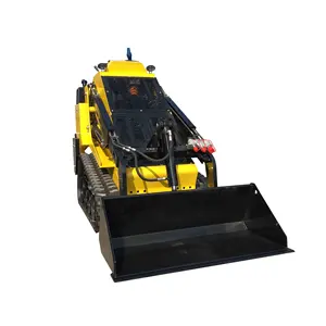 Crawler 327T Mini Skid Steer Crawler Loader Acondicionador de suelo para construcción de carreteras en Italia