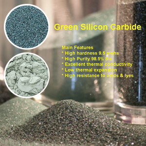 Fabricantes de China de Carburo de Silicio Verde F90, Granos de Carburo de Silicio Verde, Abrasivo para Sandblasting - Product Image 3