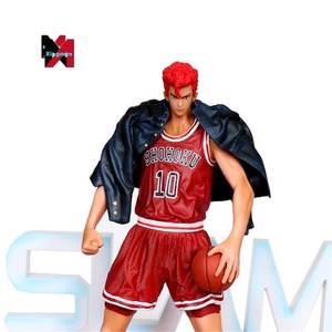 โมเดลฟิกเกอร์ของเล่นแอคชั่น คาเอเดะ รุคาวะ ซากุรางิ ฮานามิจิ จากทีมบาสเกตบอลโรงเรียนโชโฮกุ อนิเมะ ซามะดังค์ - Product Image 4