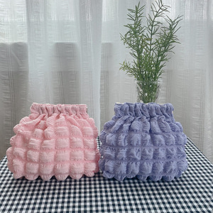Japanese and Korean minimalist <b>makeup</b> bag, Instagram style, lipstick, hand cream, cosmetics storage bag, portable drawstring - Product Image 3