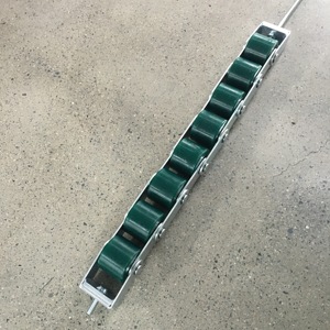 Cadena de Tensión para Escaleras Mecánicas de 8 Rodillos, 75*60*6004mm, Rodillos Verdes, Paso de 85mm, Cadena de Presión, Repuestos para Escaleras Mecánicas - Product Image 1