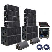 Système audio professionnel LA-2122, enceinte passive Line Array double 12 pouces, deux voies, pour église