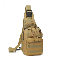 Sac de poitrine tactique imperméable pour homme, sac à bandoulière extérieur à bas prix pour le camping, la randonnée, la chasse, vente en gros