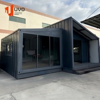 Maison conteneur préfabriquée UVO, mobile et démontable, unités résidentielles à connexion rapide pour une vie moderne