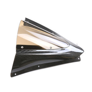 AISKA Kit de déflecteurs de vent en fibre de carbone sèche 3K 100% pour moto, pare-brise pour Kawasaki Ninja H2 <span class=keywords><strong>H2R</strong></span> <span class=keywords><strong>2015</strong></span>+ - Product Image 5