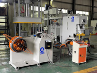 Ligne de production de poinçons pneumatiques entièrement automatique estampage CNC plaque plate poinçonnage moulage divers moules en feuille d'aluminium moteur de base