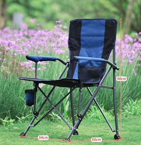 NINGBO <span class=keywords><strong>GO</strong></span> Sillas de campamento portátiles plegables para exteriores baratas Silla plegable para acampar fácil de plegar - Product Image 3