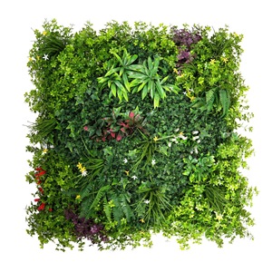 Outdoor Proof Waterproof Artificial Plant <b>Wall</b> <b>Panel</b> Durable Greenery <b>Wall</b> For Garden Balcony Decor - Product Image 3