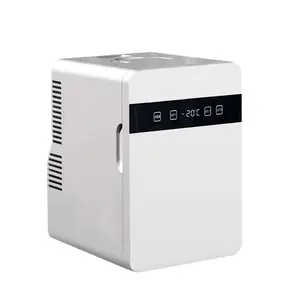 22LSmall buzdolabı 2 kapılar Mini buzdolabı sıcaklık kontrolü ile dondurucu için oda Breastmilk yatak yurt ev