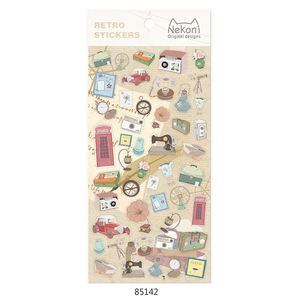 Nekoni Kawaii Numéro Autocollants Personnalisé PVC Vinyle Autocollants Adhésifs pour Enfants Autocollants Décoratifs - Product Image 2