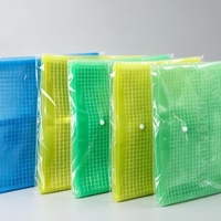 Sobres Transparentes de PVC Personalizados al por Mayor con Botón a Presión para Uso Escolar y de Oficina