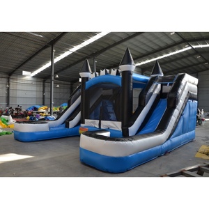 <span class=keywords><strong>2025</strong></span> cho trẻ em thương mại PVC nhảy Bouncer khô trượt <span class=keywords><strong>Inflatable</strong></span> phim hoạt hình con số trượt đôi - Product Image 2