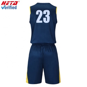 Maillot de basket-ball d'équipe personnalisé en gros avec votre propre design, maillot de basket-ball réversible, uniforme de basket-ball personnalisé - Product Image 3