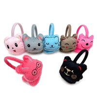 Vente directe usine Chine – Cache-oreilles chauds en peluche automne/hiver, style bandeau tête de chien mignon, protection anti-froid