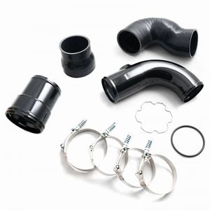 Ford 6.7L Powerstroke Diesel Intake <b>Pipe</b> Upgrade Kit Aluminum <b>Silicone</b> Piping For 11-16 Models - Product Image 2