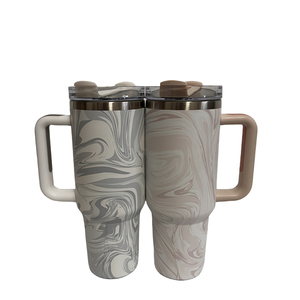 multiple colors powder coated travel mugs water bottle <strong>simply</strong> <strong>modern</strong> stainless steel 20oz 30oz 40oz <strong>tumbler</strong> with handle v2 - Product Image 1
