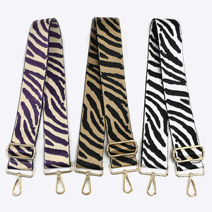 Meetee B-S259 5cm có thể điều chỉnh mở rộng Ba lô ruy băng Phụ Kiện Màu sọc dài Túi xách dây đeo vai - Product Image 4