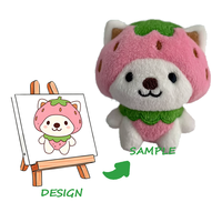 Fabricants de jouets en peluche super doux personnalisés avec coton PP et broderie en nylon