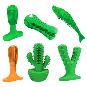 perro <span class=keywords><strong>mordedura</strong></span> de perro de juguete masticar tratar dispensador para gatos juguete interactivo juguete del animal doméstico - Product Image 1