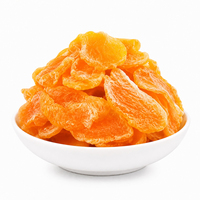 OEM Irisan Jeruk Mandarin Kering Alami, Manis Kenyal, Camilan Jeruk, Bahan Alami, Jeruk Emas Lembut 10kg Siap Santap 12 Bulan