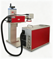 Machine de marquage laser UV 3W 5W 10W 15W 20W 355nm pour gravure sous-couche sur cristal, verre, plastique et montures de lunettes