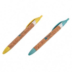 Advertising Ballpoint Pen Eco Friendly Recycled Paper Wheat Straw Pen - Product Image 6