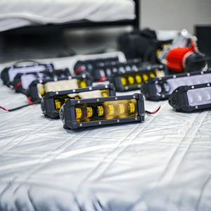 Barre lumineuse LED H7 Golf 4 A6 C7 H15 D1S F45 <span class=keywords><strong>Cristal</strong></span> E60 Hilux W203 2 Bar G30 W202 MK3 Rock Lights 2001 pour Land Rover - Product Image 4