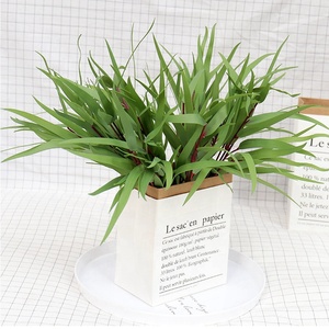 Ramo de Tallos de <span class=keywords><strong>Eucalipto</strong></span> Artificial Realista M123, Flores Artificiales y Vegetación, Semillas de Seda para Decoraciones de Graduación - Product Image 6