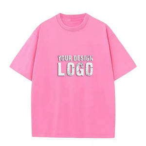 Camiseta de Hombre de Algodón con Estampado 3D, Estilo Urbano, Holgada, Informal, de Color Sólido, con Hombros Caídos, Tallas Grandes - Product Image 3