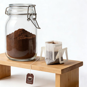 Bocal en verre hermétique de cuisine en gros avec fermoir métallique pour le stockage de fruits en <span class=keywords><strong>conserve</strong></span>, miel, cornichons, chocolat - Product Image 3