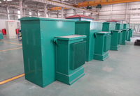 Transformateur de sous-station triphasé immergé dans l'huile avec enroulements de noyau et composants haute tension 400V 750kVA à montage sur socle