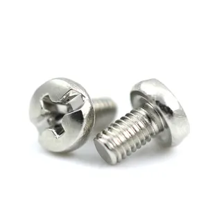 Factory Price Stainless Steel Pan Head Precision Small Size Machine Screw