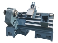 Tour CNC à banc incliné horizontal KDCL-10 à double broche, usage moyen, commande FANUC